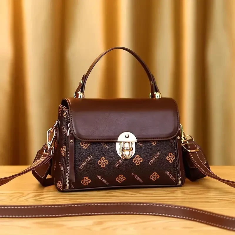New Fashionable Printed Portable Shoulder & Crossbody Bag (D1093) ✨